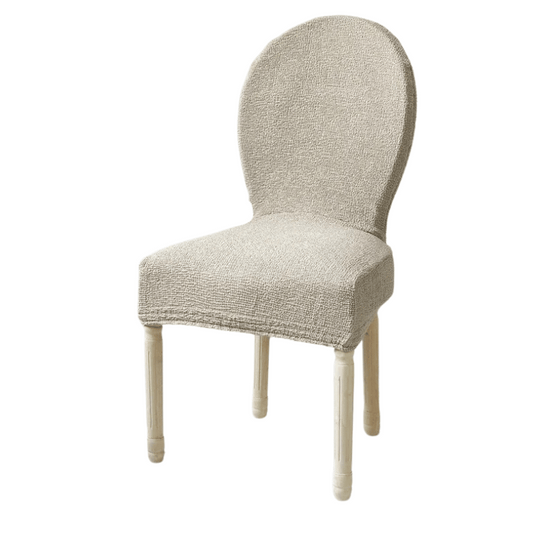 Housse Chaise Banquet - Housse Salle à Manger - Forme Ovale