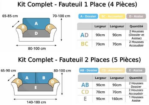 Housse de Fauteuil et Canapé Matelassée Marron – Élégance et Protection