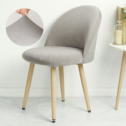 Housse de Chaise <br/> Scandinave Velours - Gris