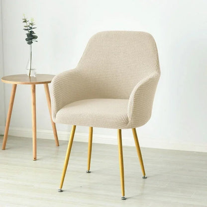 Housse de Chaise Scandinave - Avec Accoudoirs