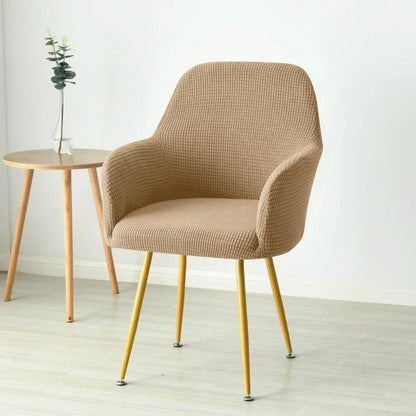 Housse de Chaise Scandinave - Avec Accoudoirs