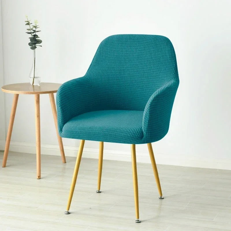 Housse de Chaise Scandinave - Avec Accoudoirs