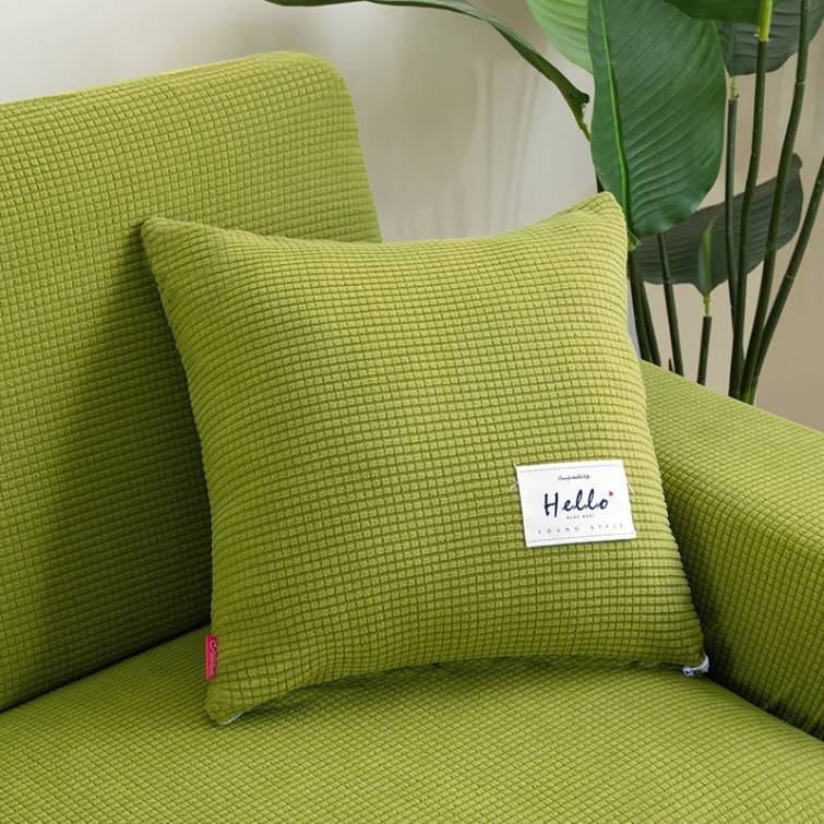 Housse de Canapé d'Angle Universelle - Vert - Protection Optimale