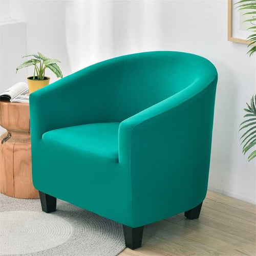 Housse de Fauteuil Extensible - Bleu Canard