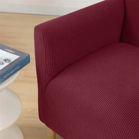 Housse de Fauteuil Crapaud Rouge  - Sobriété et Protection