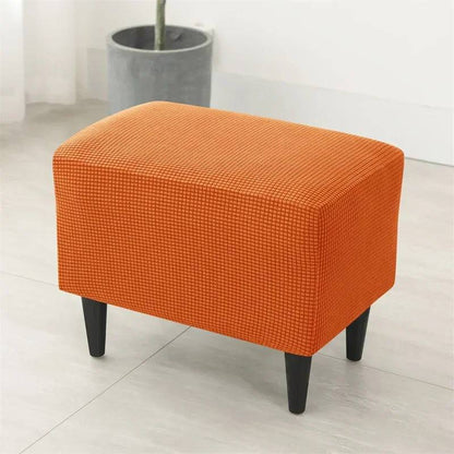 Housse de fauteuil oreiller extensible - Orange - Protection et style nordique