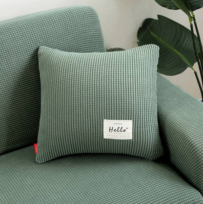 Housse de Canapé d'Angle  - Vert Menthe - Protection Optimale