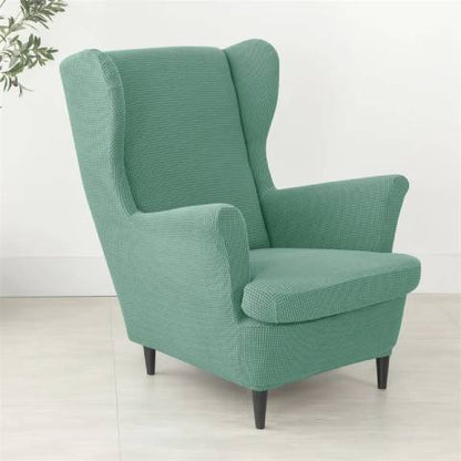 Housse de fauteuil oreiller extensible - Vert menthe - Protection et style nordique