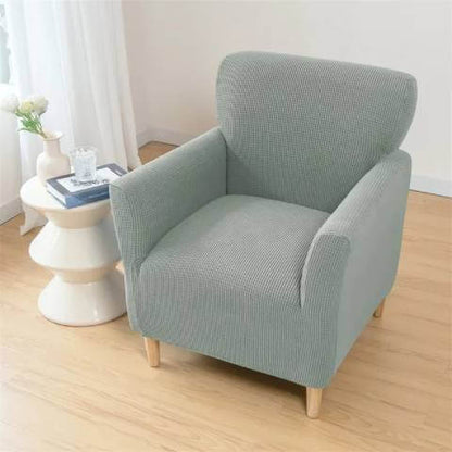 Housse de Fauteuil Crapaud Gris Clair - Sobriété et Protection