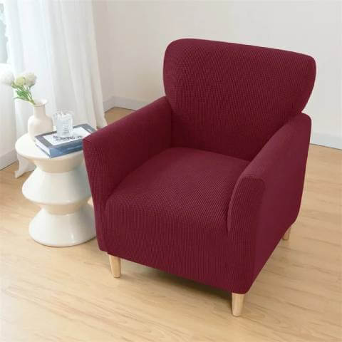 Housse de Fauteuil Crapaud Rouge  - Sobriété et Protection