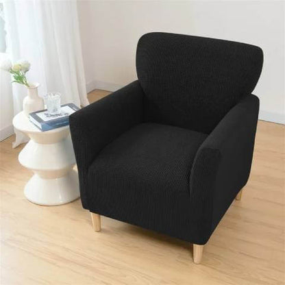 Housse de Fauteuil Crapaud Noire  - Sobriété et Protection