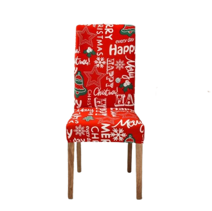 Housse de chaise <br> Flocon de Neige
