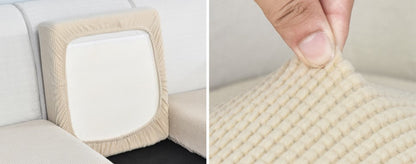 Housse de Coussin Canapé <br> Beige Jaune