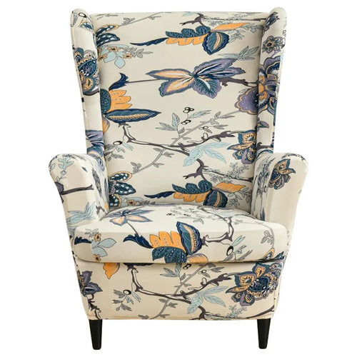 Housse de Fauteuil à Oreilles Imprimée 13