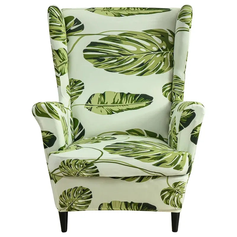 Housse de Fauteuil à Oreilles Imprimée 17