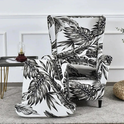 Housse de Fauteuil à Oreilles Imprimée 20