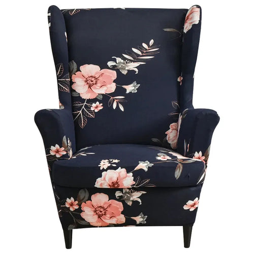 Housse de Fauteuil à Oreilles Imprimée 21