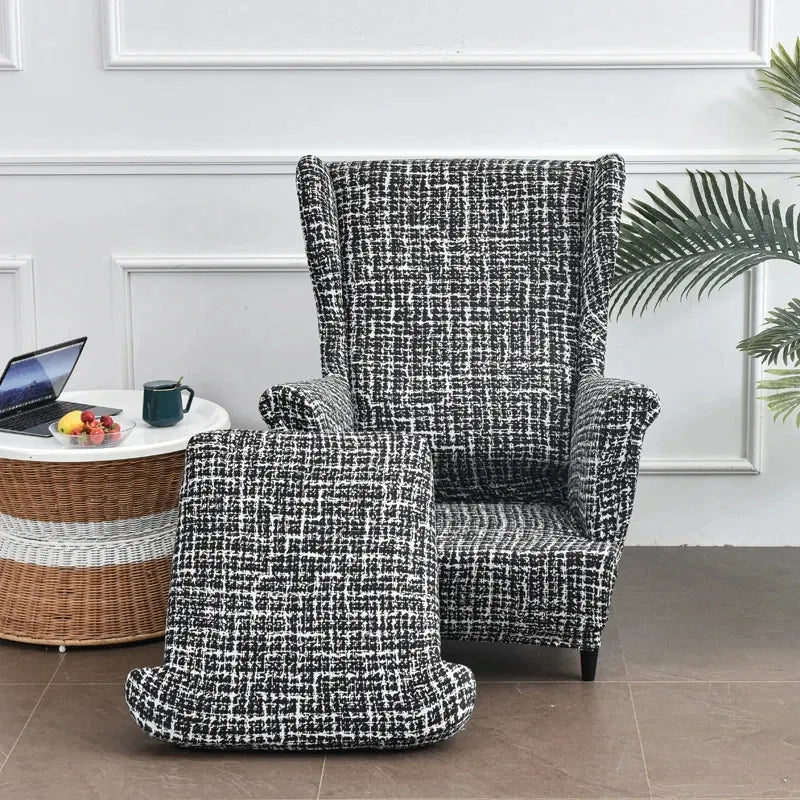Housse de Fauteuil à Oreilles Imprimée 24