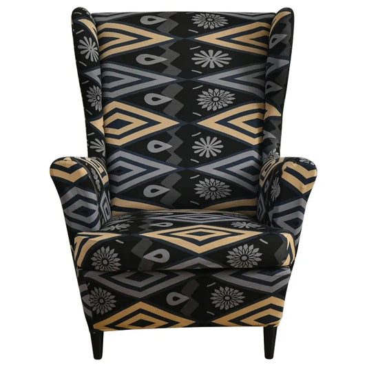 Housse de Fauteuil à Oreilles Imprimée 31