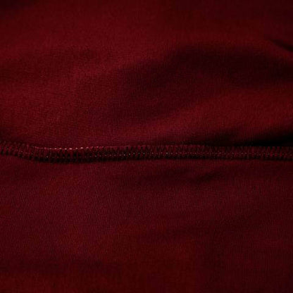 Housse de fauteuil à oreilles velours - Rouge Bordeaux - Élégance et Protection
