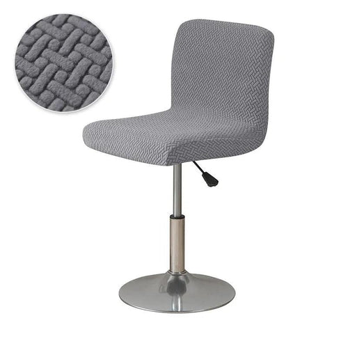 Housse Tabouret Bar Résistant aux éclaboussures - Gris
