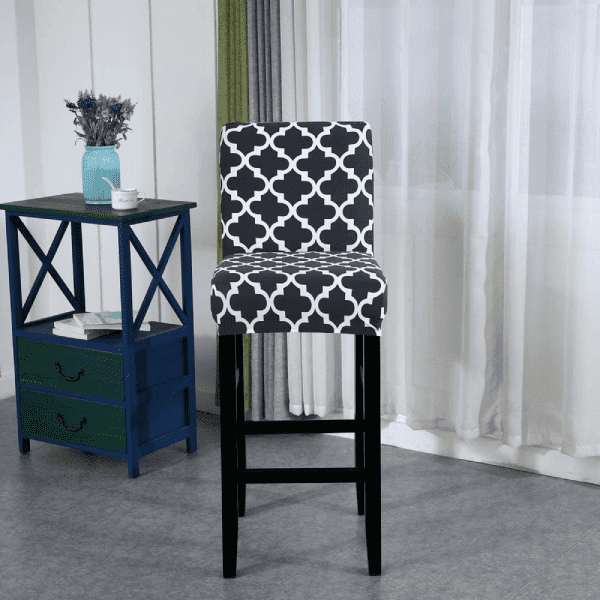 Housse Tabouret de Bar - Zébre