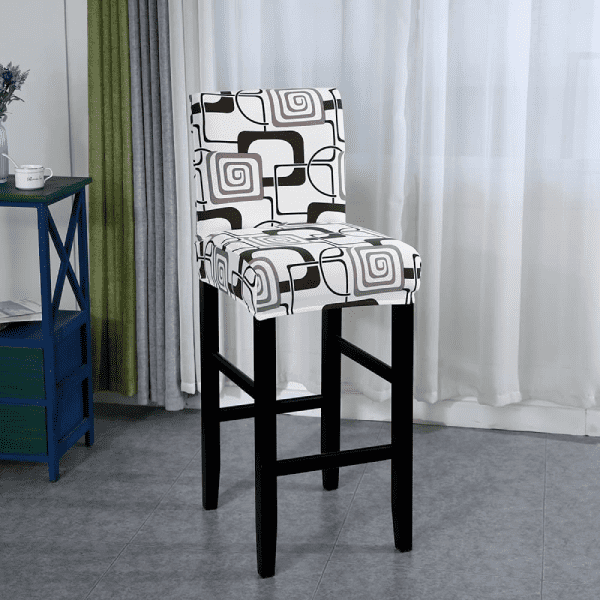 Housse Tabouret de Bar Extensible - Confort et Protection avec Style Moderne