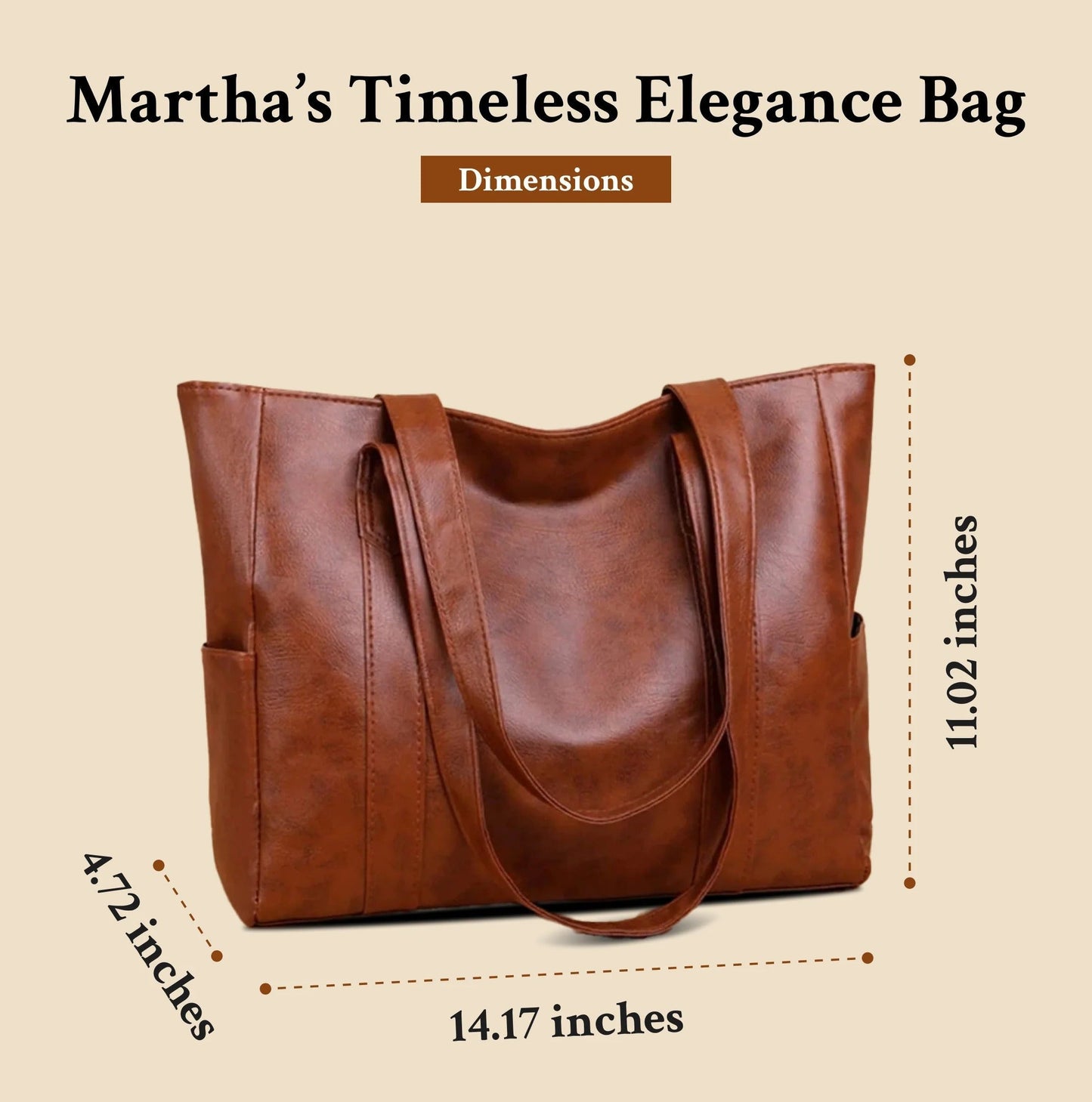 L'Élégance Intemporelle de Martha | Sac Classique