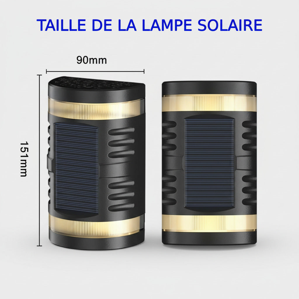 Lampe Solaire Murale Extérieur - Design & Économie d'Énergie