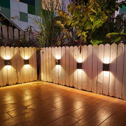 Applique solaire extérieur - Lampe solaire exterieur pour terrasse