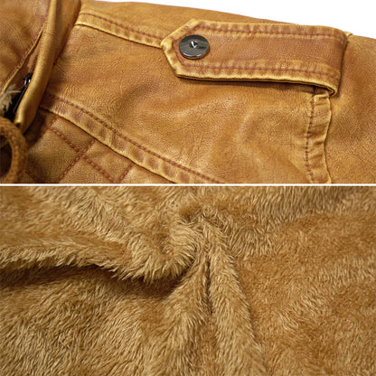 Veste en Cuir de Luxe