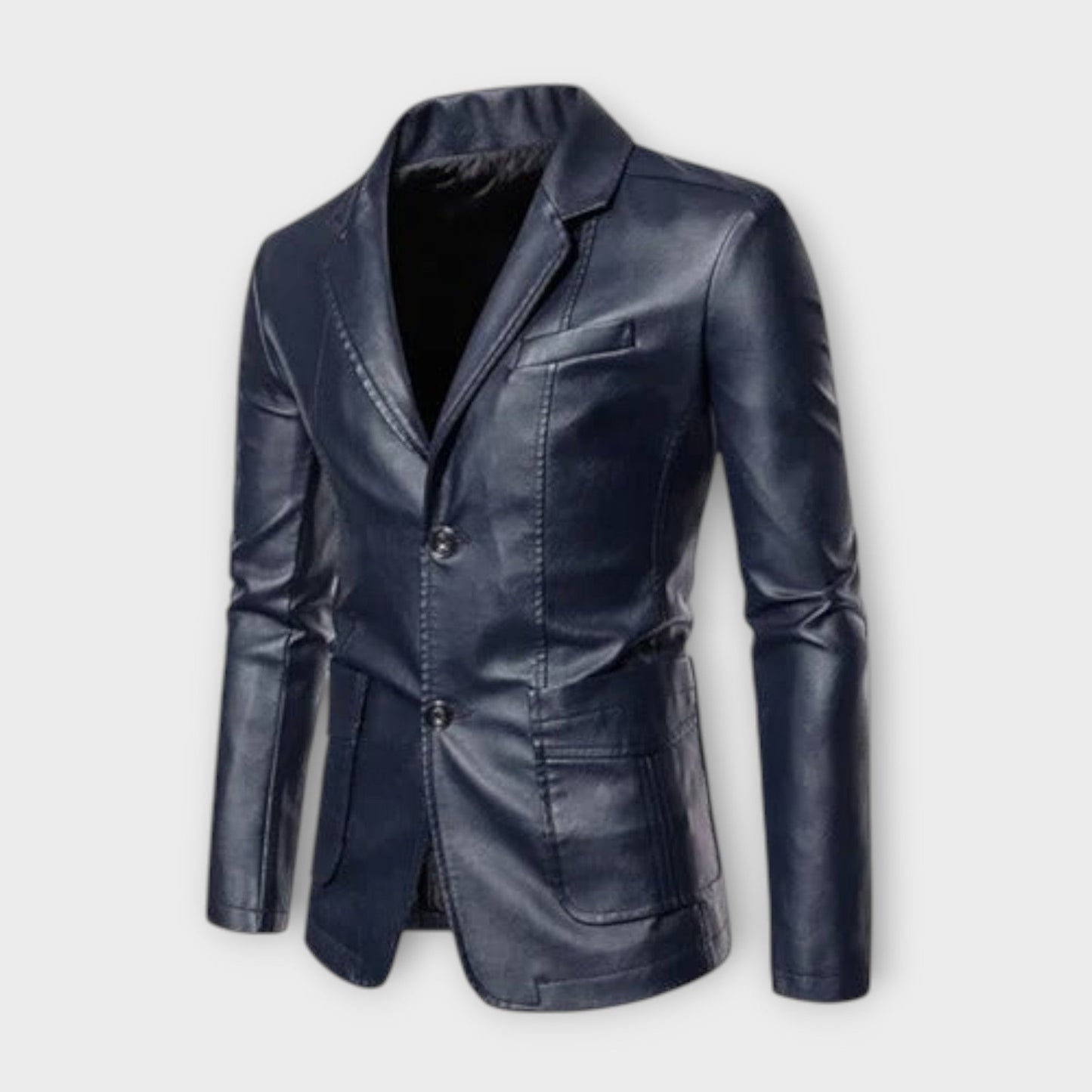 Veste en Cuir Business Casual