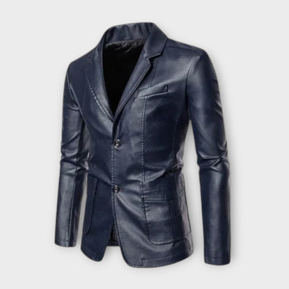 Veste en Cuir Business Casual