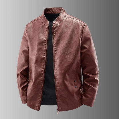 Veste de moto en cuir