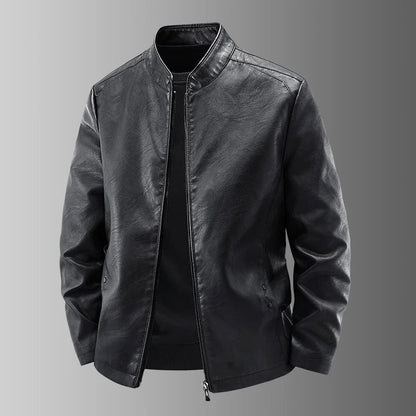 Veste de moto en cuir