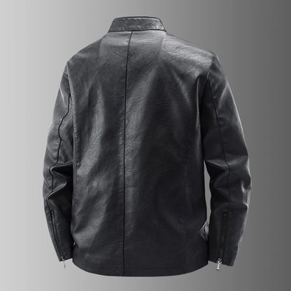 Veste de moto en cuir
