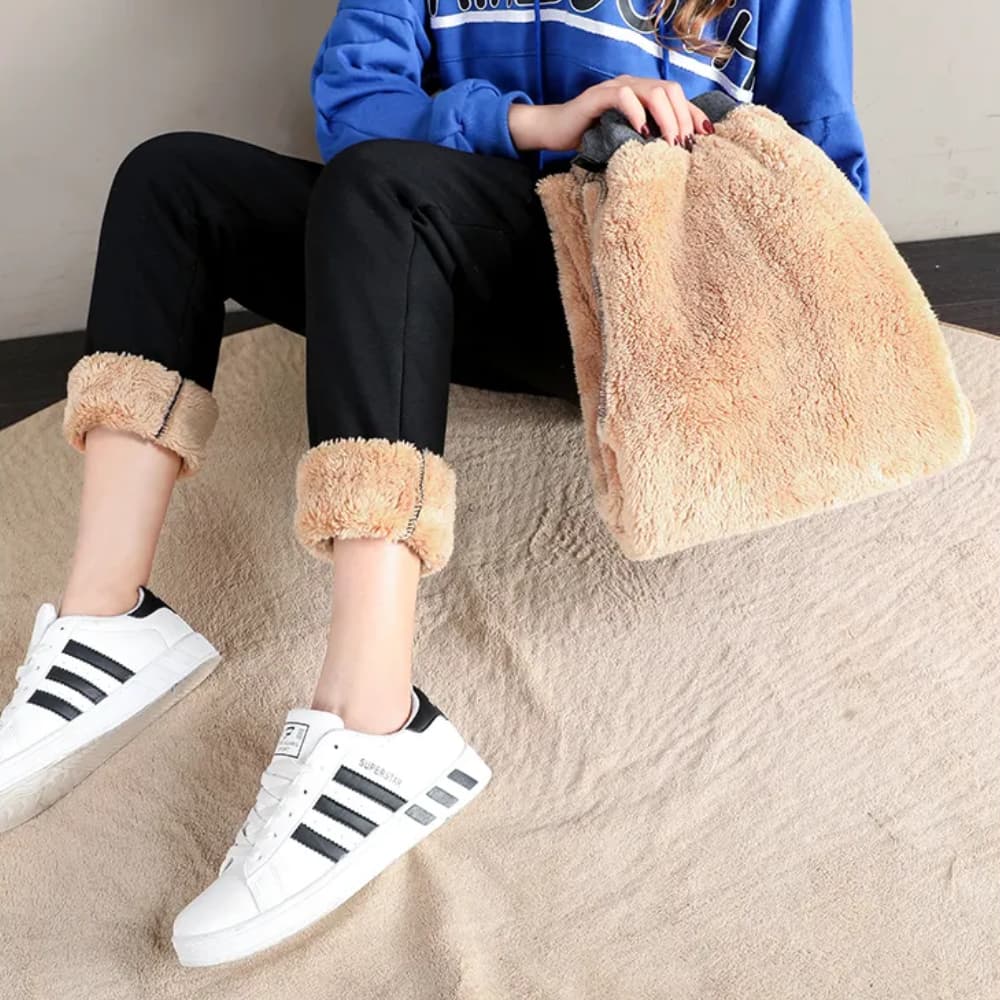 Pantalon polaire femme