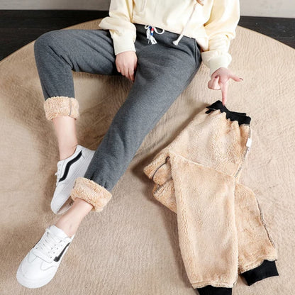 Pantalon polaire femme