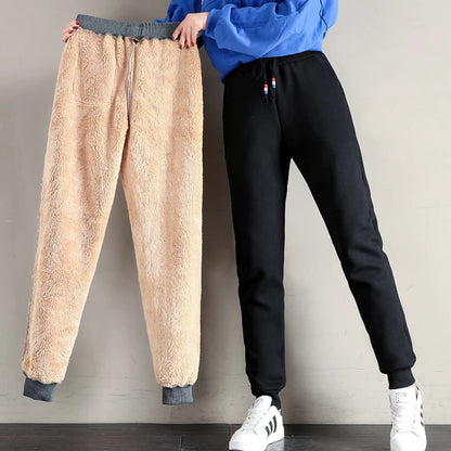 Pantalon polaire femme