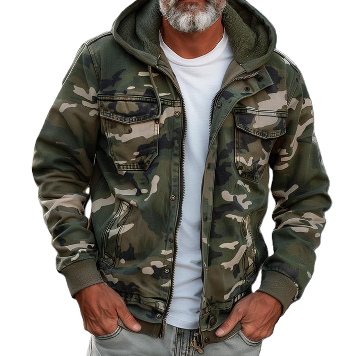 Sami | Veste avec motif camouflage