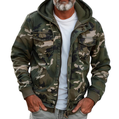 Sami | Veste avec motif camouflage