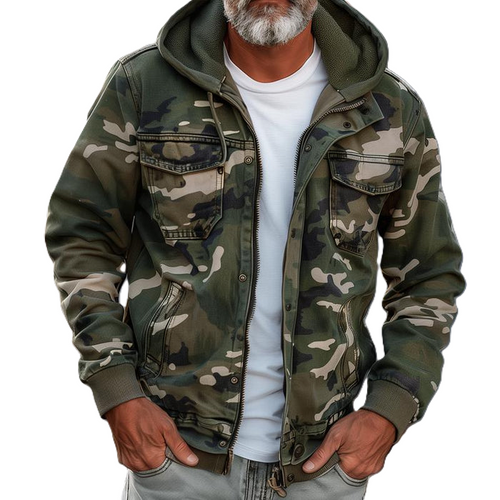 Sami | Veste avec motif camouflage