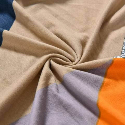 Housse de Fauteuil Club Extensible - Motif Géométrique Coloré