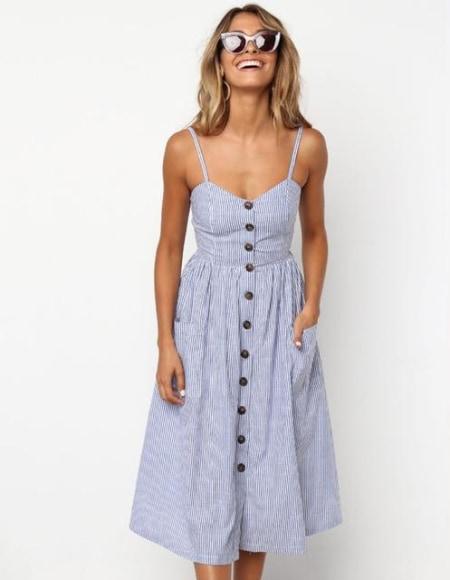 Robe à motifs Florida