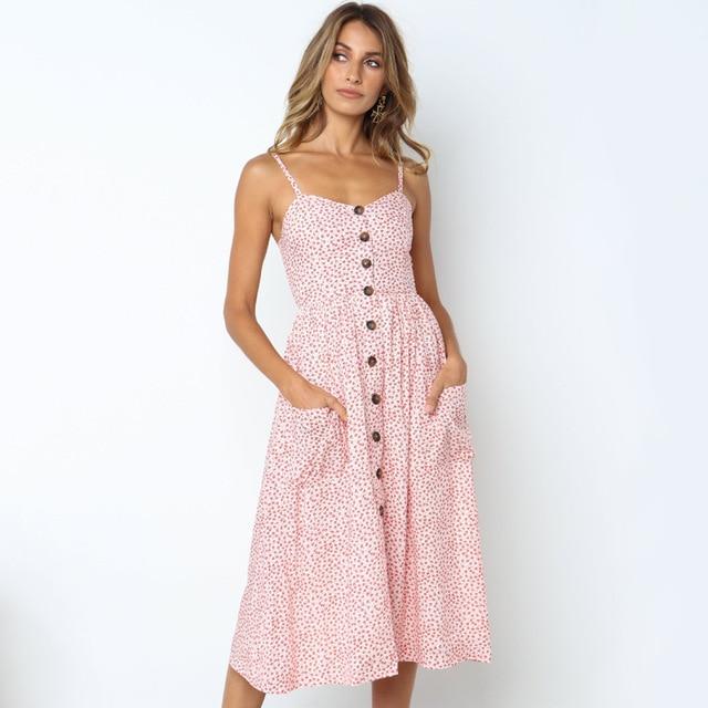 Robe à motifs Florida