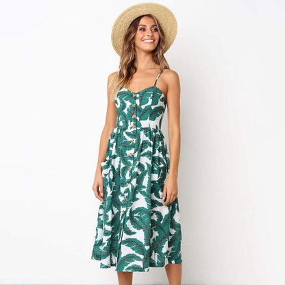 Robe à motifs Florida