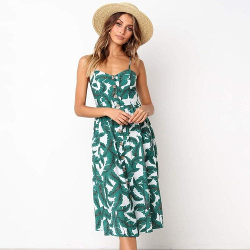 Robe à motifs Florida