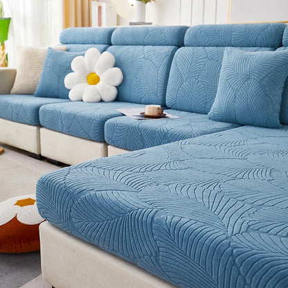 Housse Coussin Canapé - Motifs Feuilles
