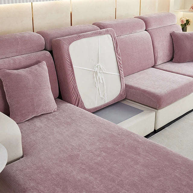 Housse Coussin Canapé - Velours
