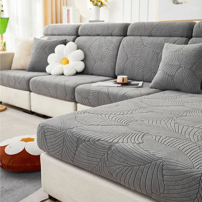 Housse Coussin Canapé - Motifs Feuilles